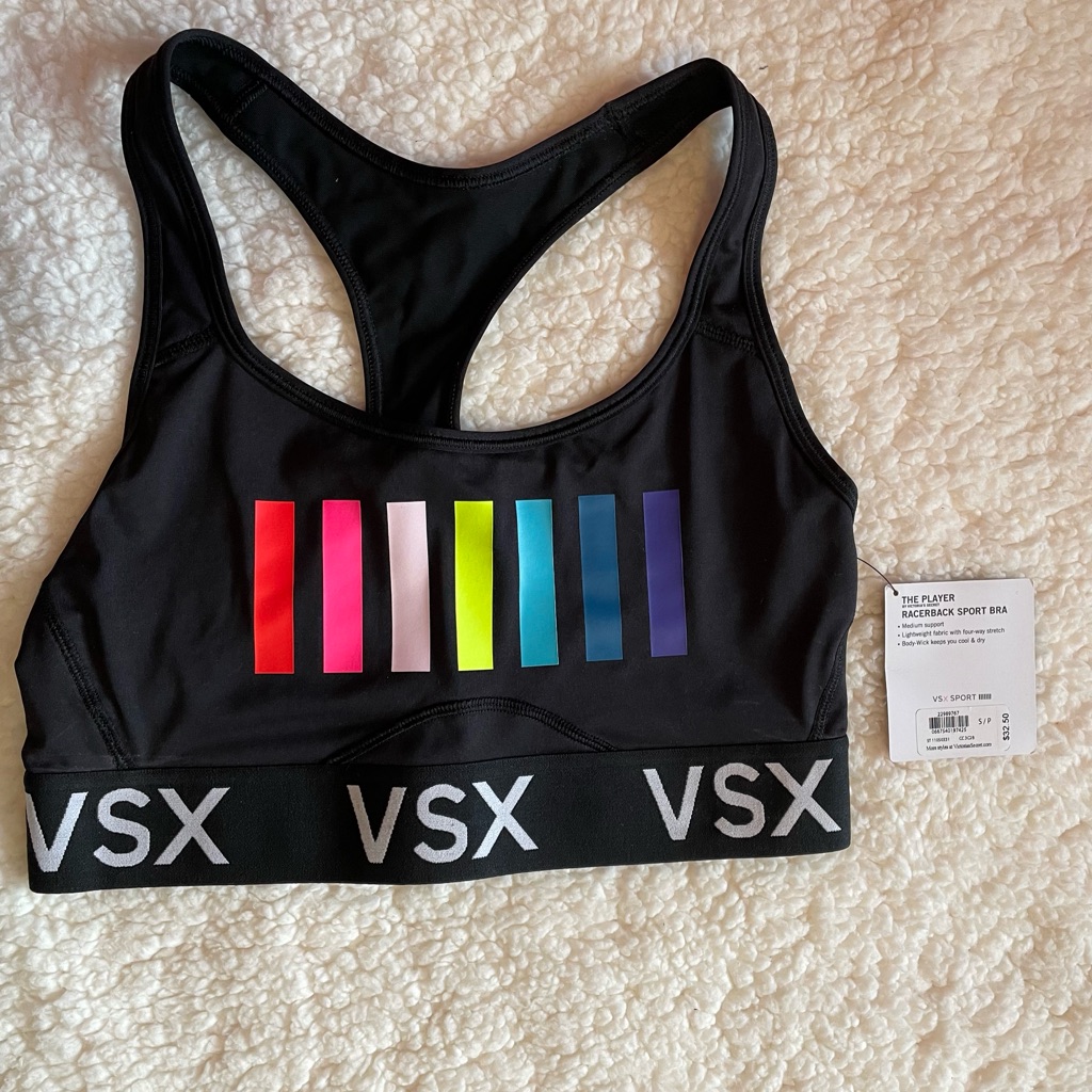 The Player Racerback Sport Bra Brand New With Tags